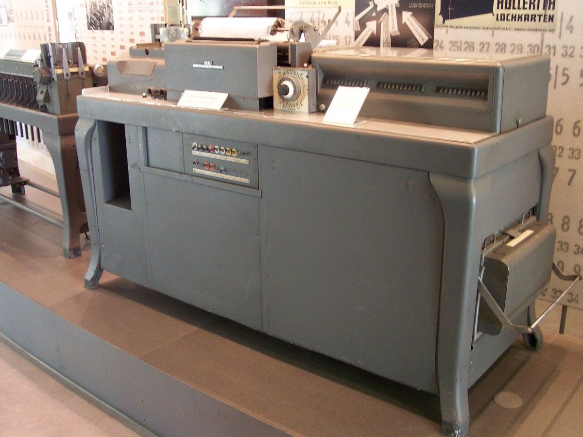 Ранняя машина табулирования IBM